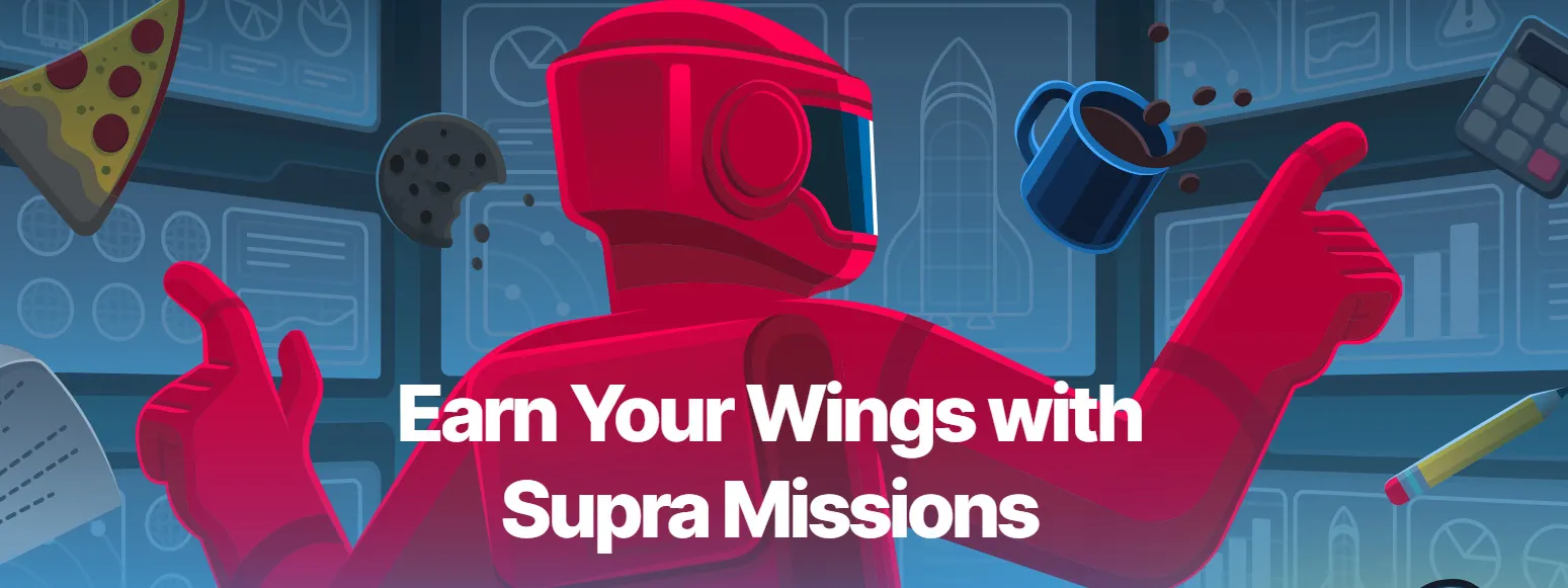 Earn Your Wings with Supra Missions